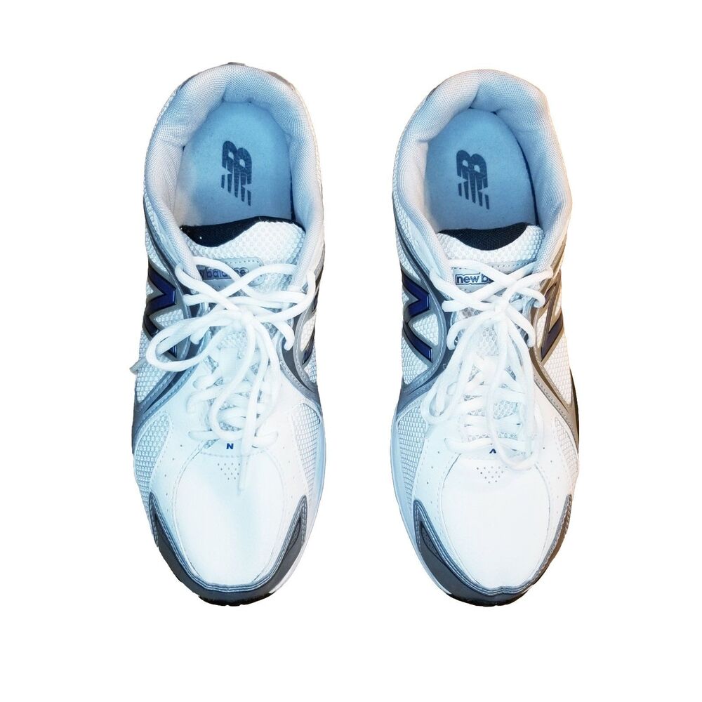 New Balance 847 Men's Size 11 Wide 4E White Gray Walking Shoes Sneakers MW847WN
